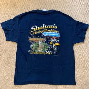 Harley-Davidson men’s XL t-shirt - Shelton’s dealership, Durham NC